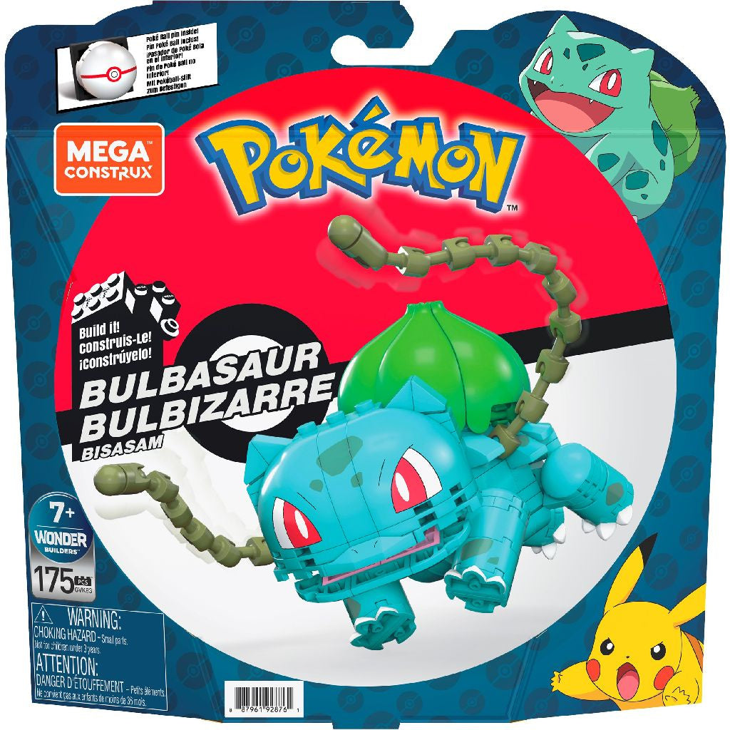 Pokemon Bulbasaur Build It 175 Piece Set