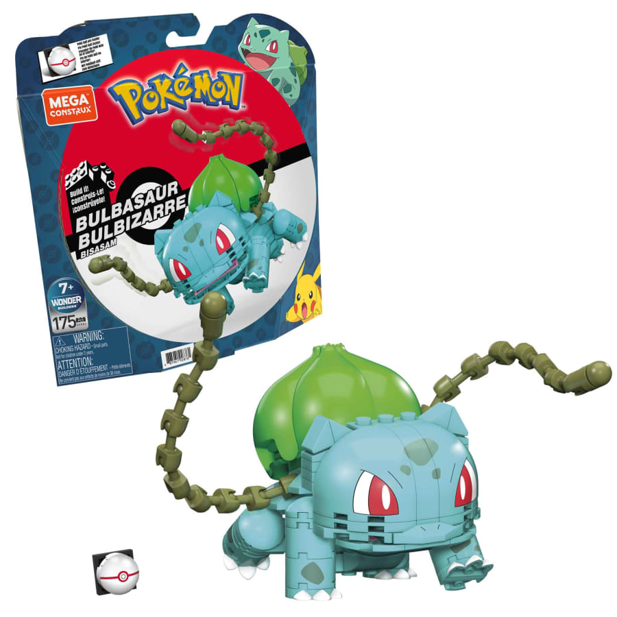 Pokemon Bulbasaur Build It 175 Piece Set