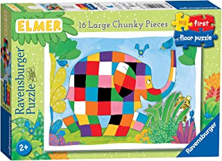 Ravensburger Elmer Floor Puzzle 16 Piece