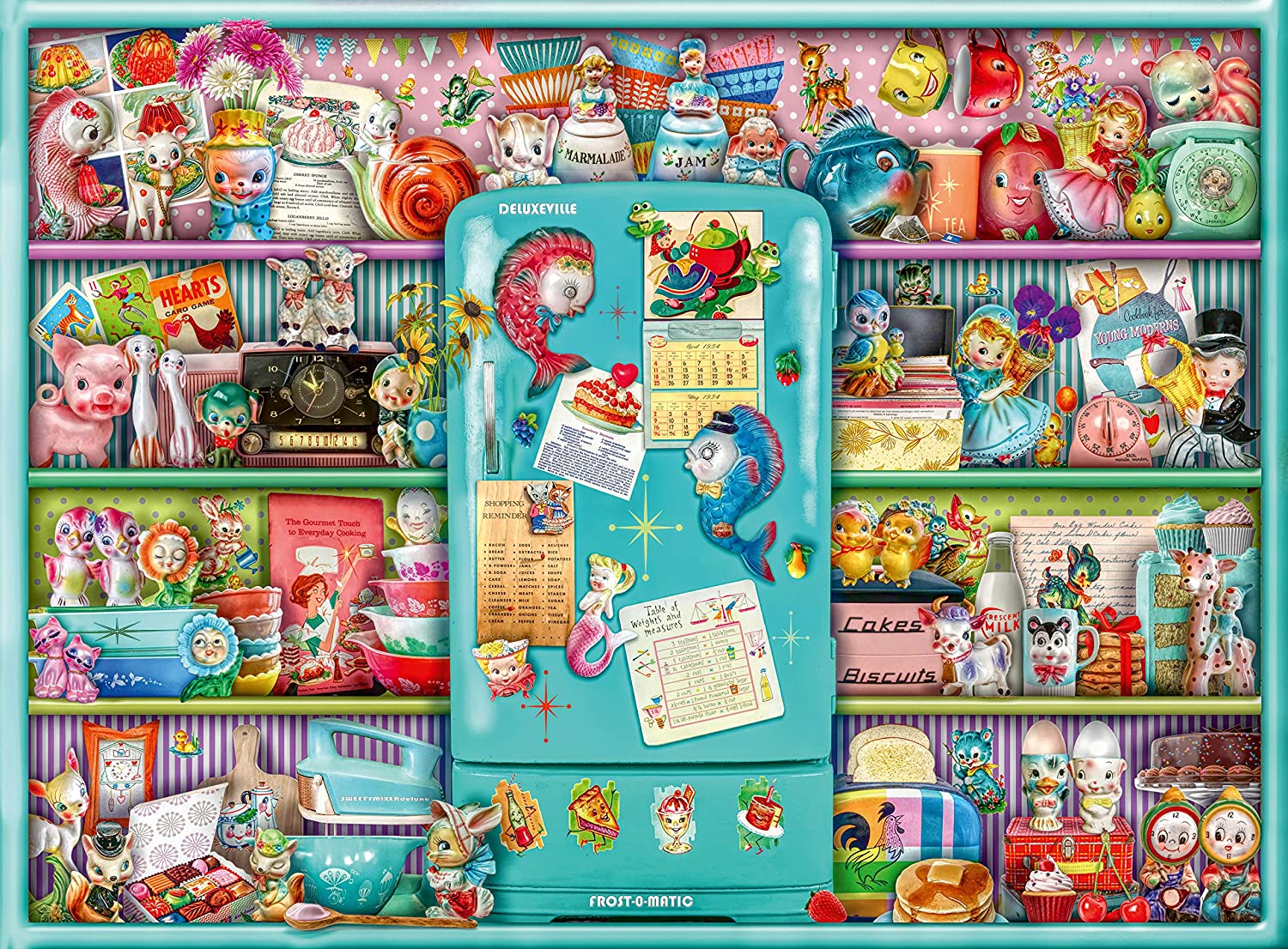 Ravensburger Kitschy Kitchen 500 Piece Jigsaw