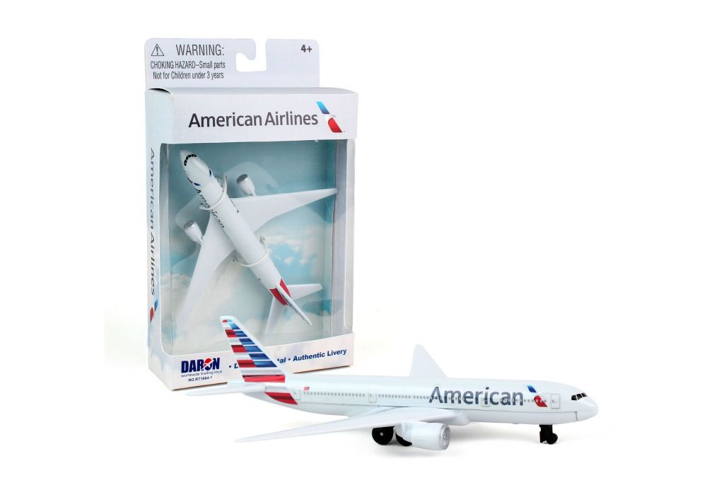 American Airlines Single Die Cast Plane