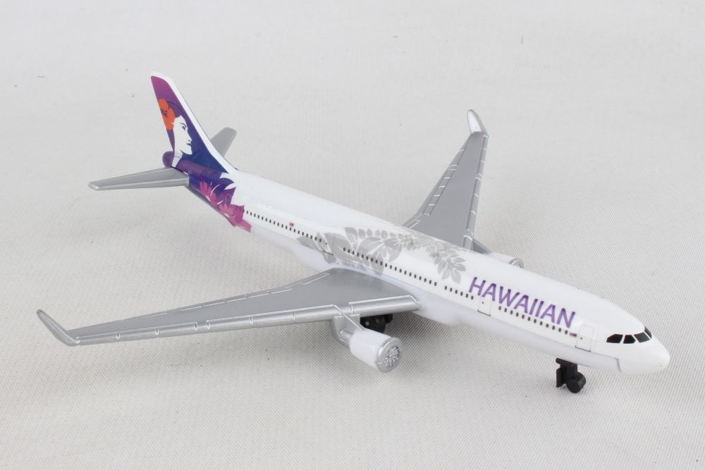 Hawaiian Airlines Single Diecast Plane