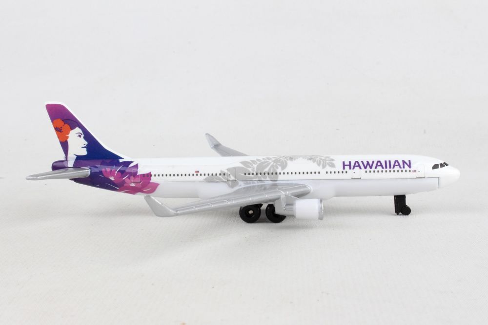 Hawaiian Airlines Single Diecast Plane