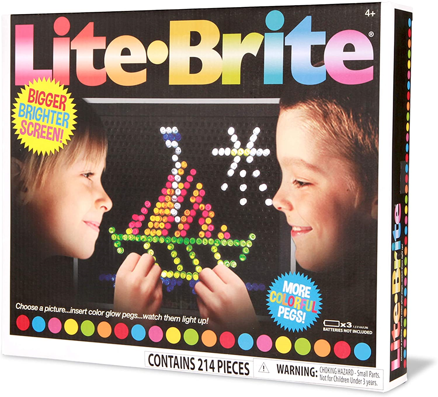 Retro Lite Brite Peg Game