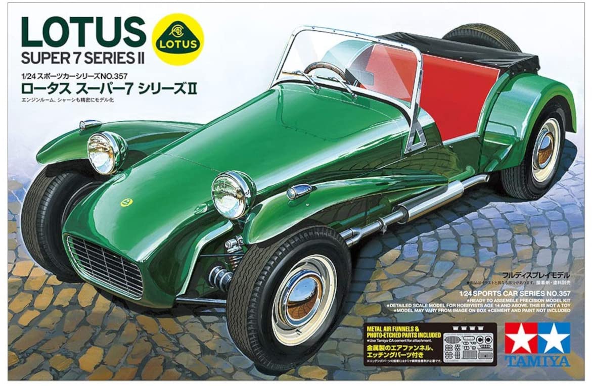 Tamiya Lotus Super 7 Series II 1:24 Scale Kit