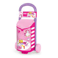 Unicorn Trolley With Kitchen Set 18 Pcs