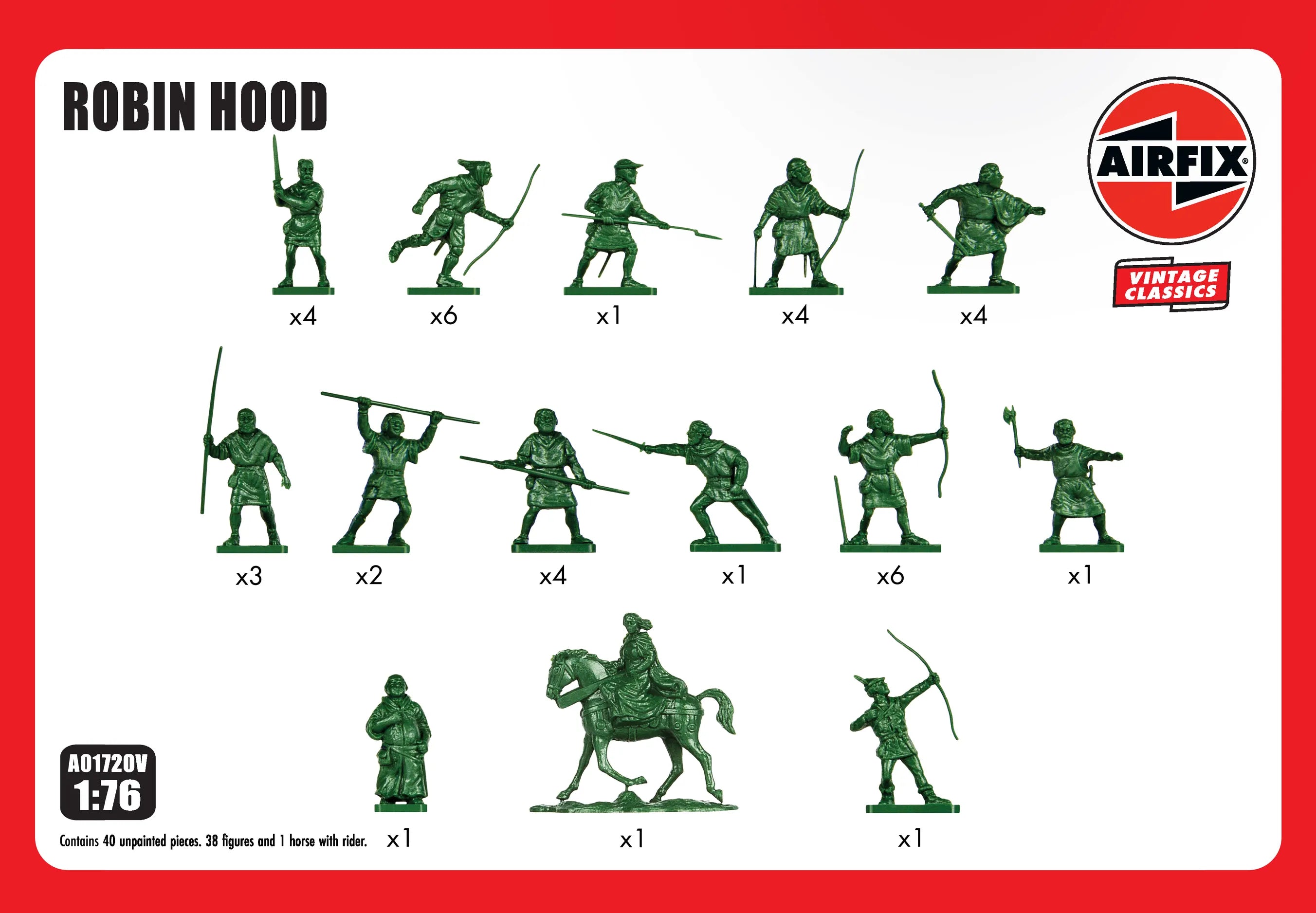 Airfix Robin Hood Model Kit Set