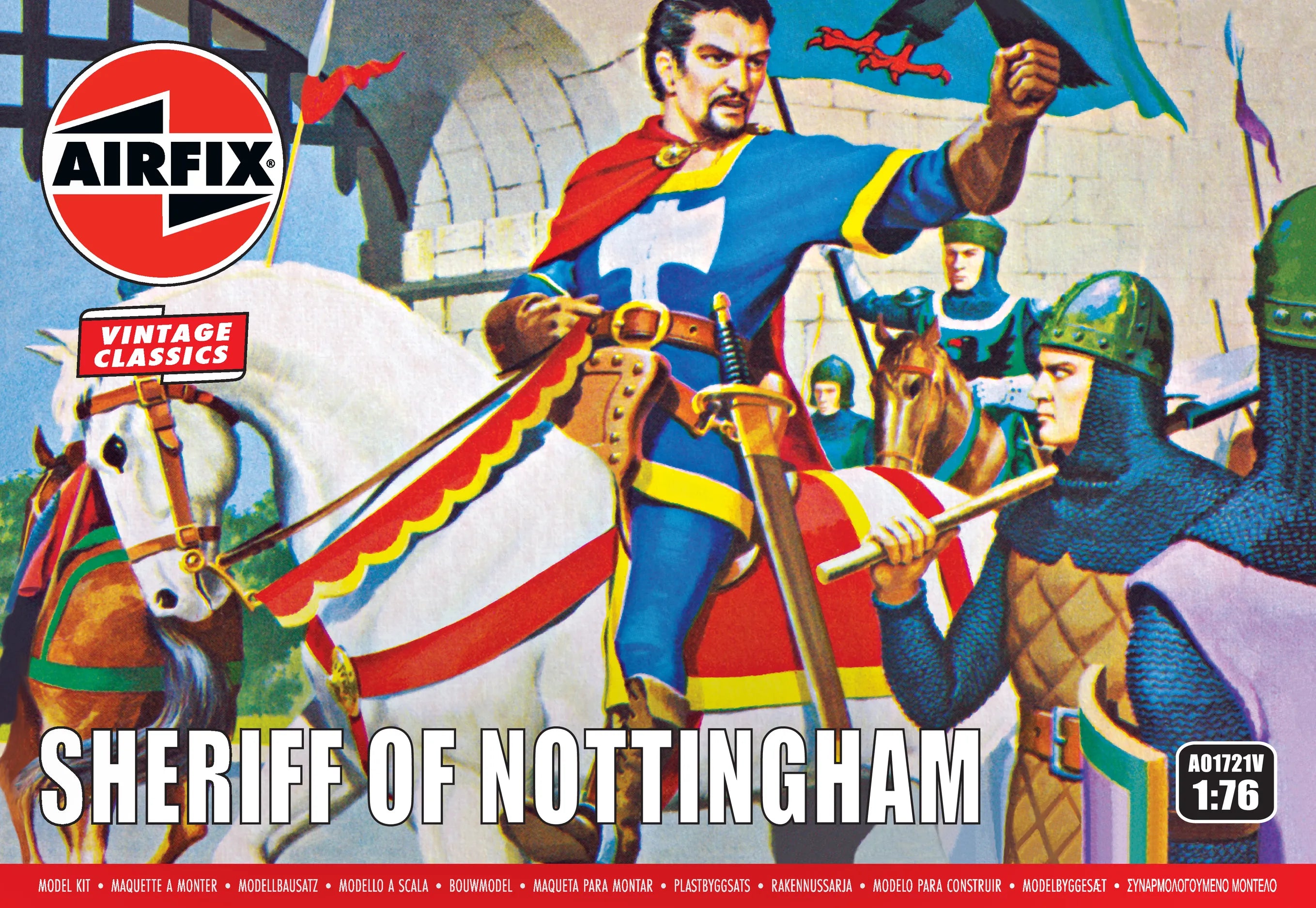 Airfix Sheriff of Nottingham Model Kit Set