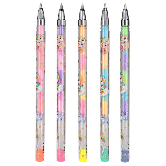 Ylvi Gel Pen Set 5 Rainbow Colours