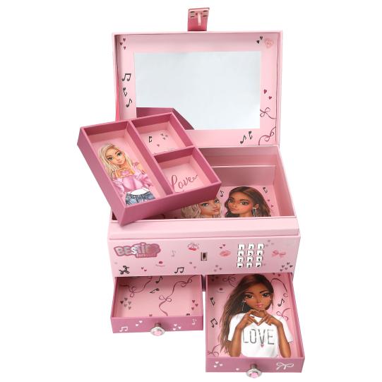 TOPModel Big Jewellery Box With Code And Sound
