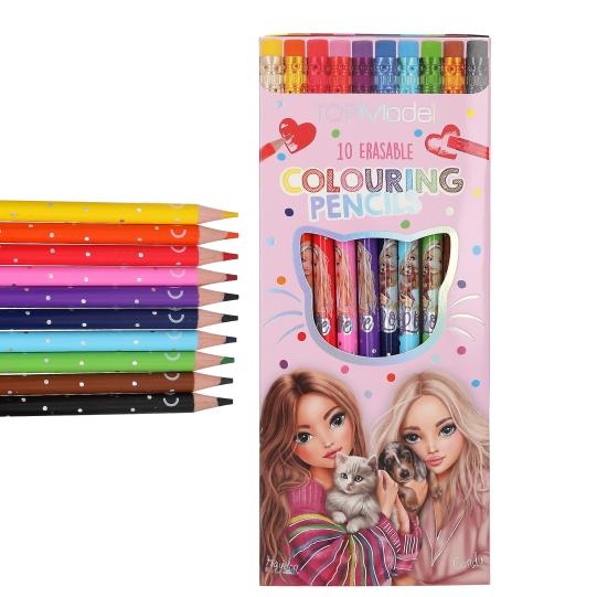 TOPModel Erasable Colouring Pencils