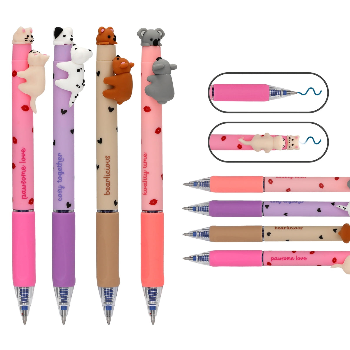 PENfection Erasable Gel Pen Click and Kiss