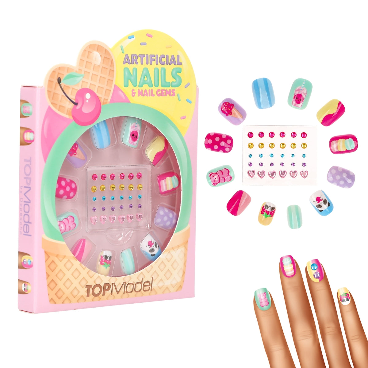 TOPModel Artificial Nails & Deco Set