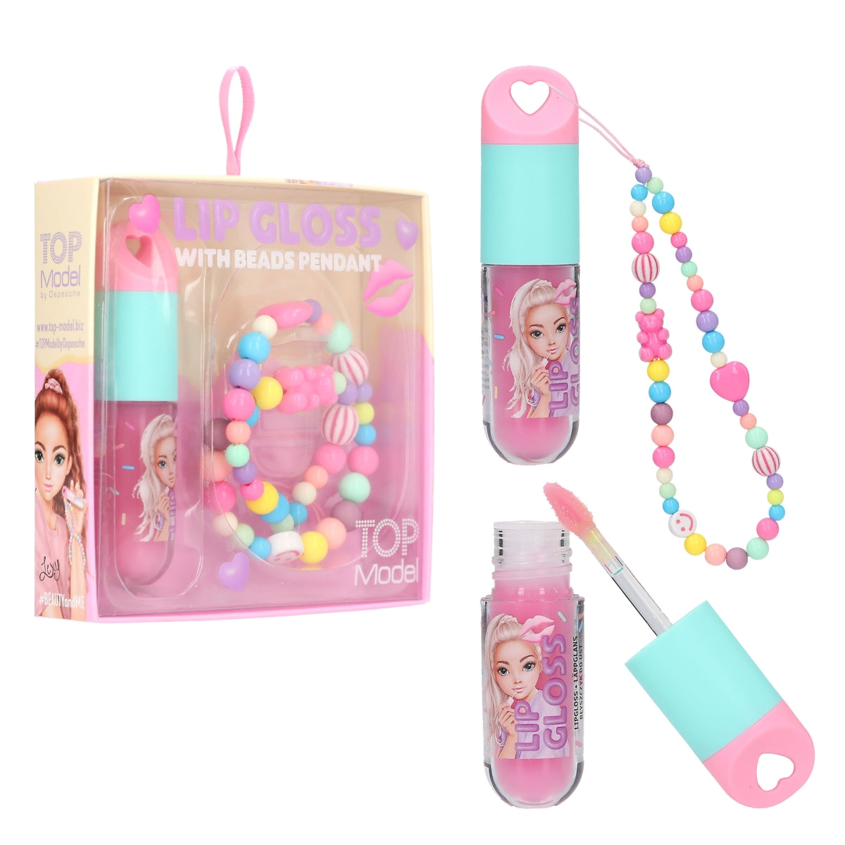 TOPModel Lip Gloss with Beads Pen
