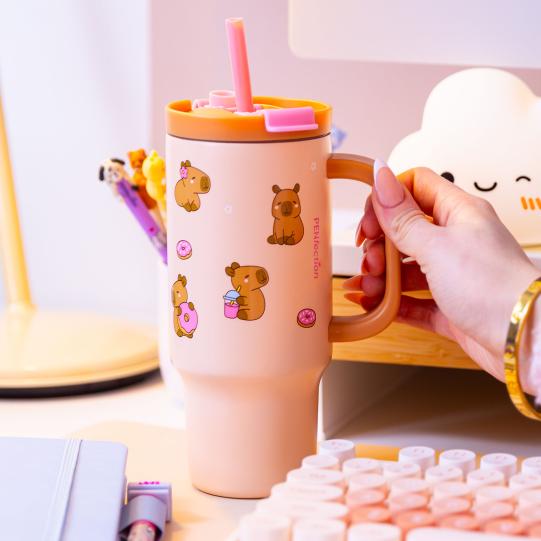 PENfection To Go Cup With Straw CAPYBARA