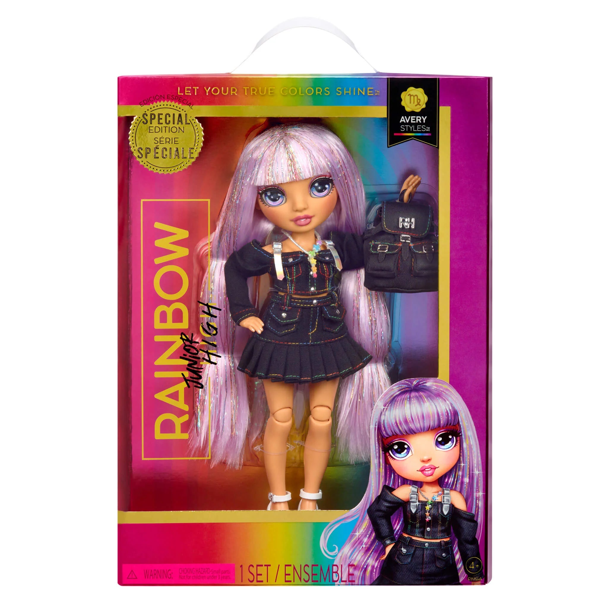 Rainbow High Junior High - Avery Styles Doll