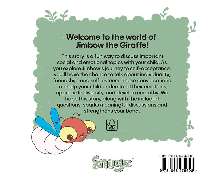 Different is Magic: Jimbow's Journey Book and Plush Gift Set