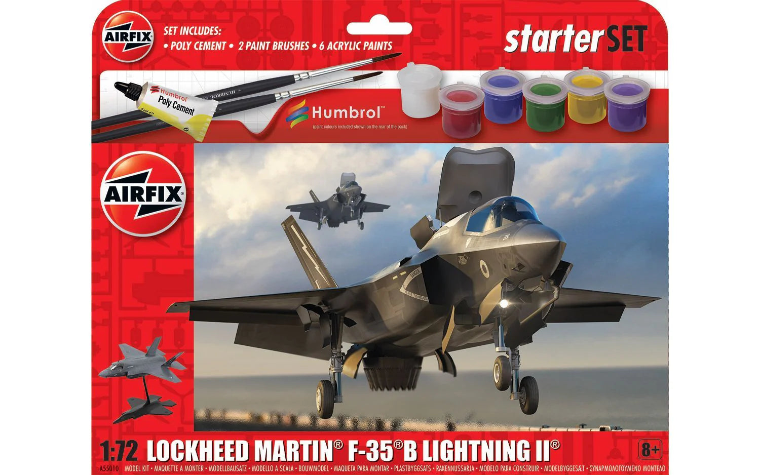 Airfix Locheed Martin F-35B Lightning Starter Set