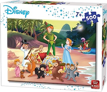 King 500 Piece Puzzle Disney Peter Pan