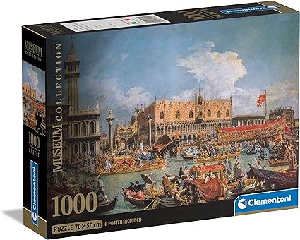 Clementoni Canaletto Compact 1000 Piece Jigsaw