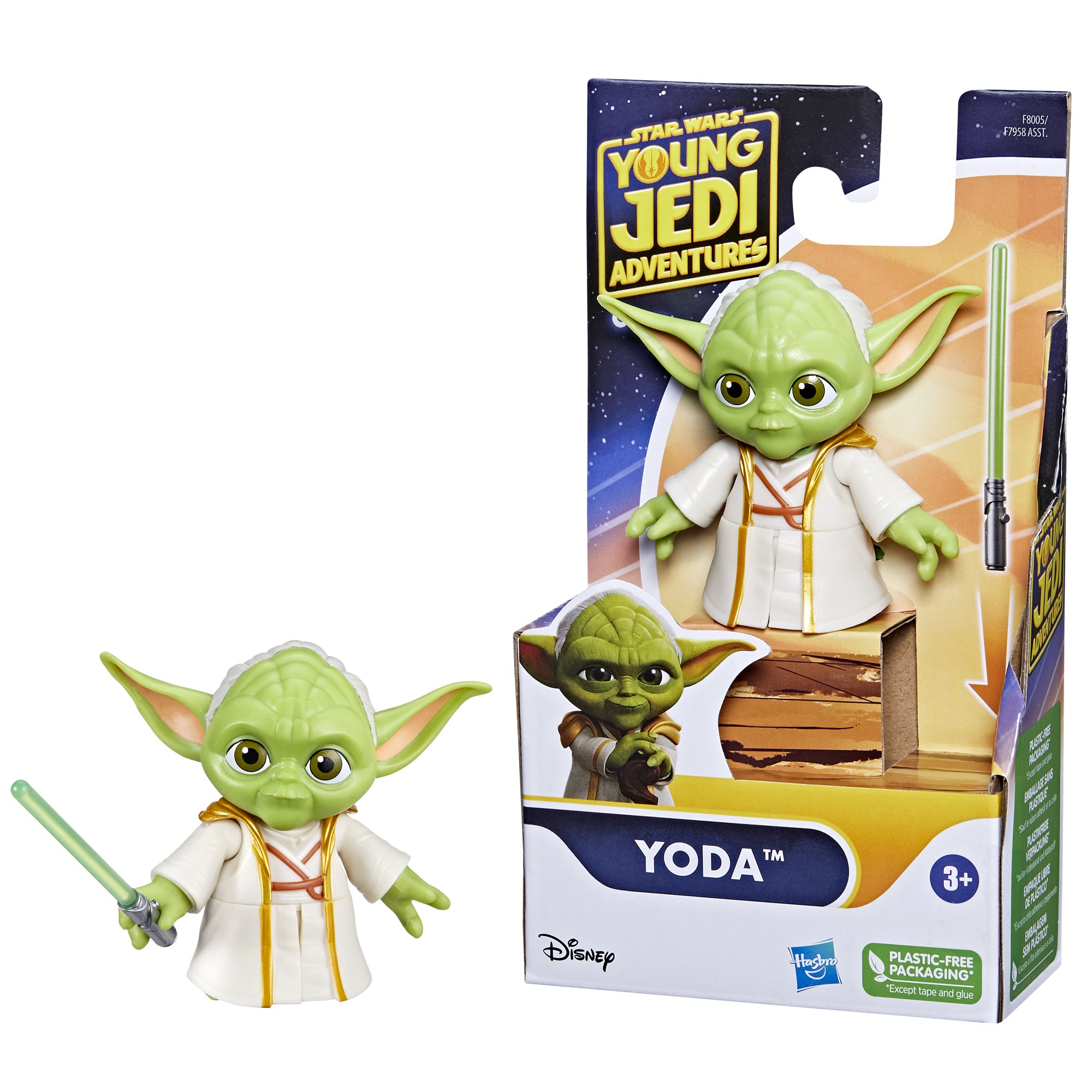 Star Wars Young Jedi Adventures Yoda Figure