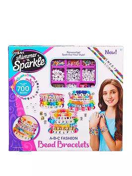 Shimmer n Sparkle ABC Fashion Bead Bracelets