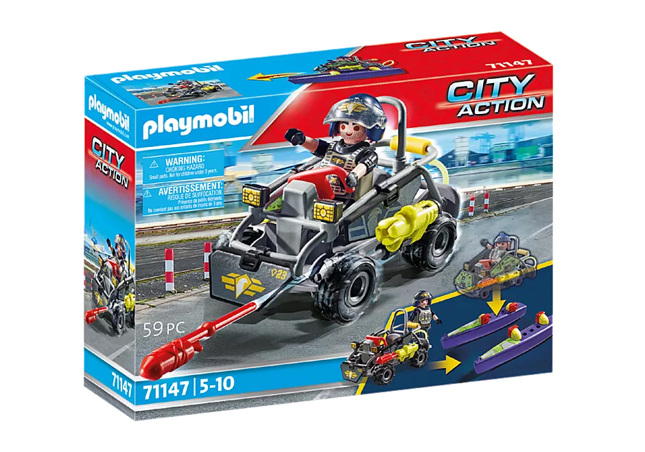 Playmobil City Action Tactical Unit Multi-Terrain