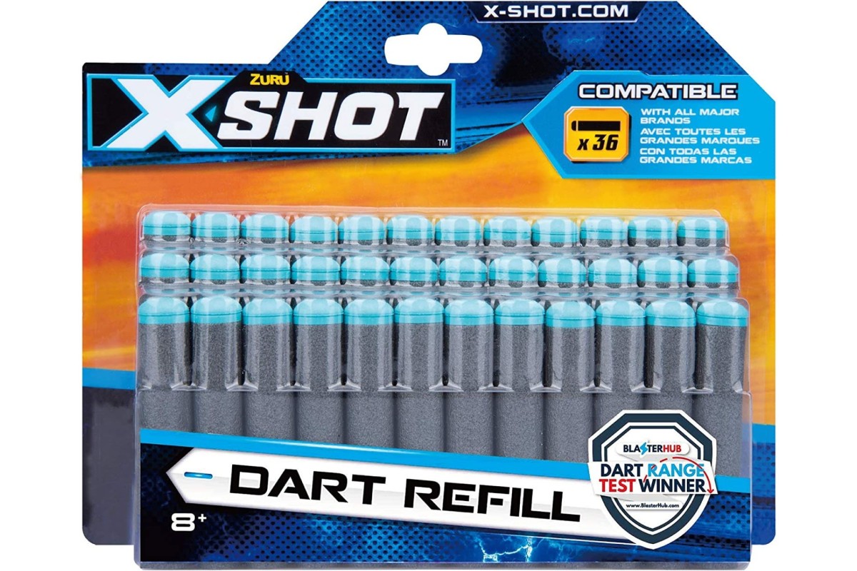 X Shot 36 Pack Refill Darts