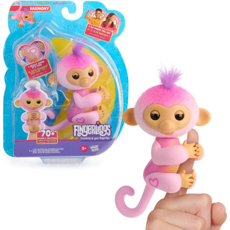 Fingerlings Monkey Harmony Pink Hair