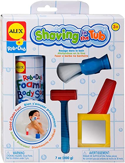 Alex Shaving in the Tub