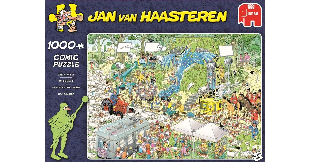 Jan Van Haasteren The Film Set Jigsaw Puzzle