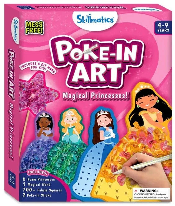 Skillmatics Poke in Art - Magical Princesses