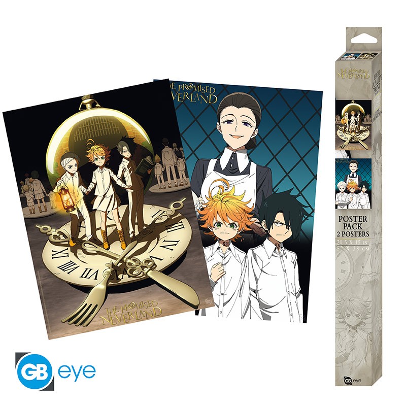 The Promised Neverland Poster 2 Pack 52x38cm