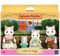 Sylvanian Latte Cat Family
