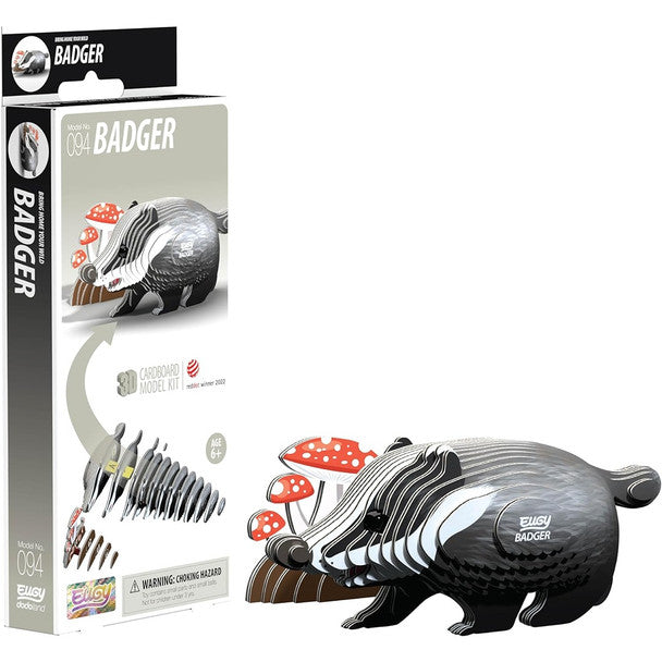 EUGY Badger 3D Puzzle