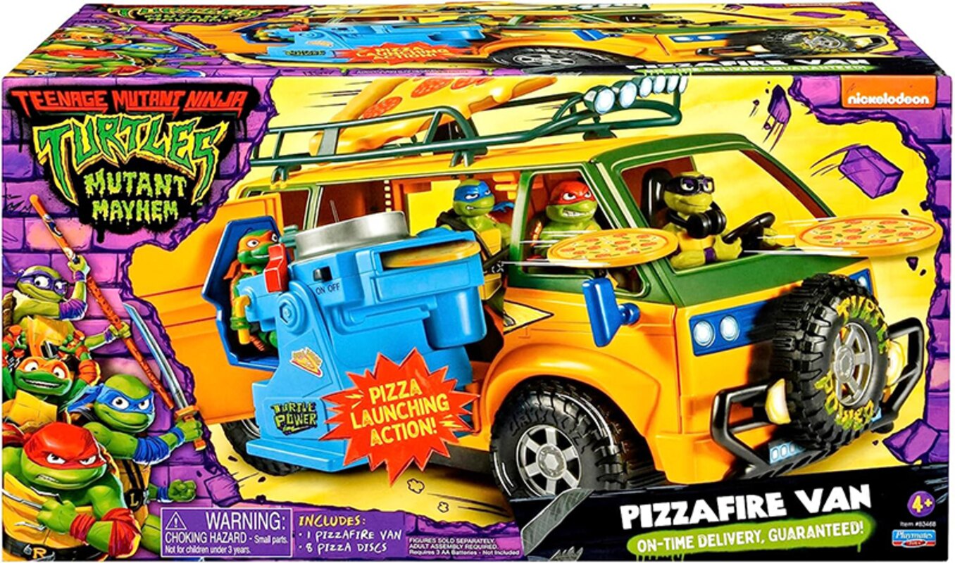 TMNT Mutant Mayhem Pizzafire Van