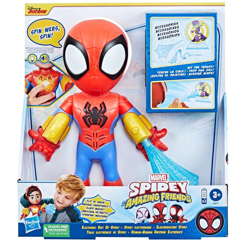 Spidey & Friends Electronic Suit up Spidey