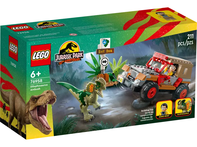 Lego 76958 Dilophosaurus Ambush