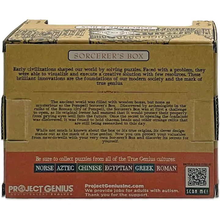 True Genius Sorcerers Box Puzzle