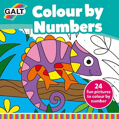 Galt Colour by Numbers Book