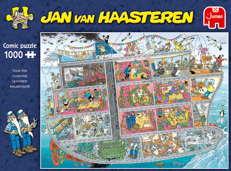 Jan Van Haasteren Cruise Ship 1000 PiecePuzzle