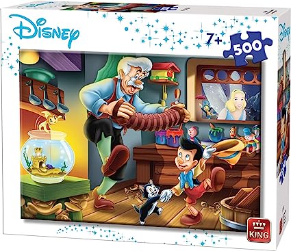 King 500 Piece Puzzle Disney Pinocchio
