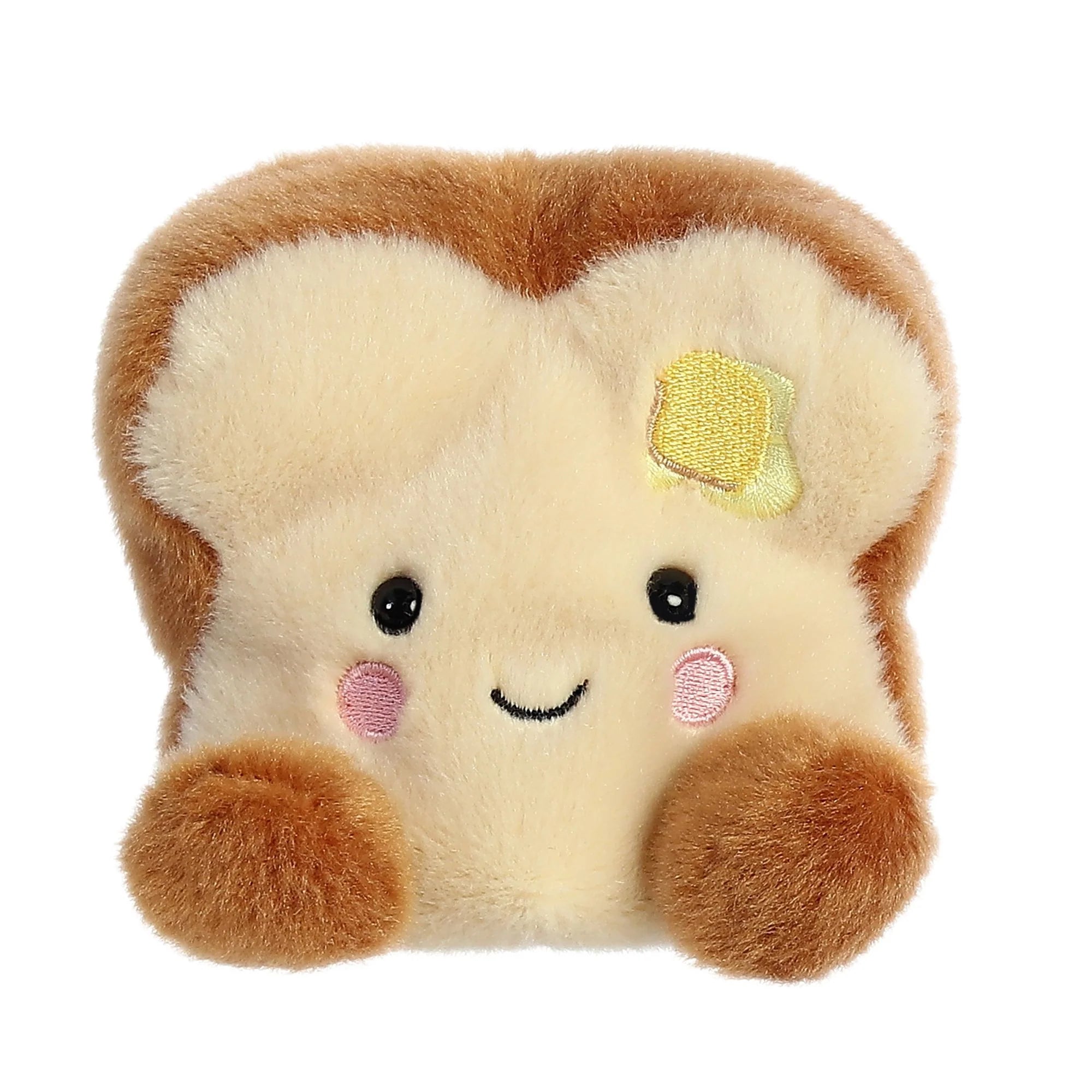 Palm Pals Buttery Toast 12cm Soft Toy