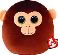 TY Dunston Monkey Squishy Beanie 10"