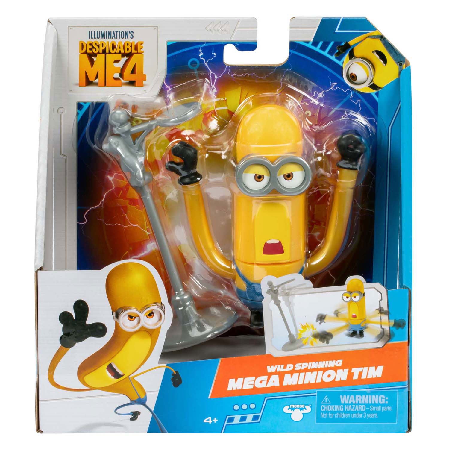 Despicable Me 4 - Wild Spinning Mega Minion Tim