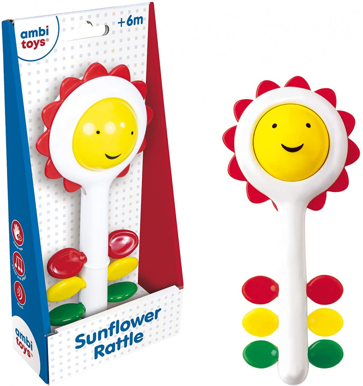 Ambi Sunflower Rattle