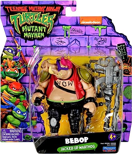 Teenage Mutant Ninja Turtles Mutant Mayhem Bebop Action Figure