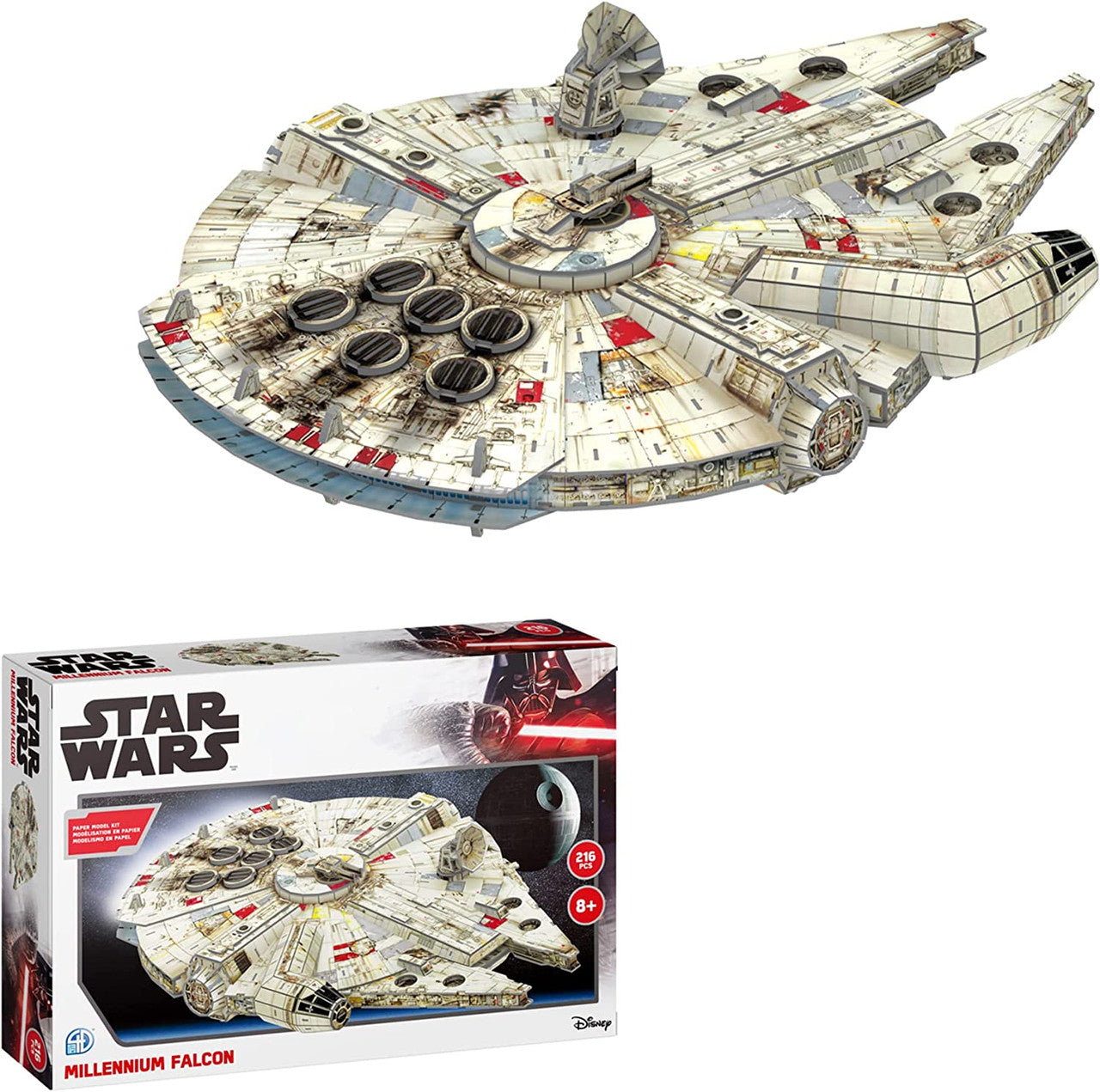 4D Star Wars Millennium Falcon