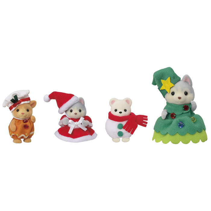 Sylvanian Families Happy Christmas Friends