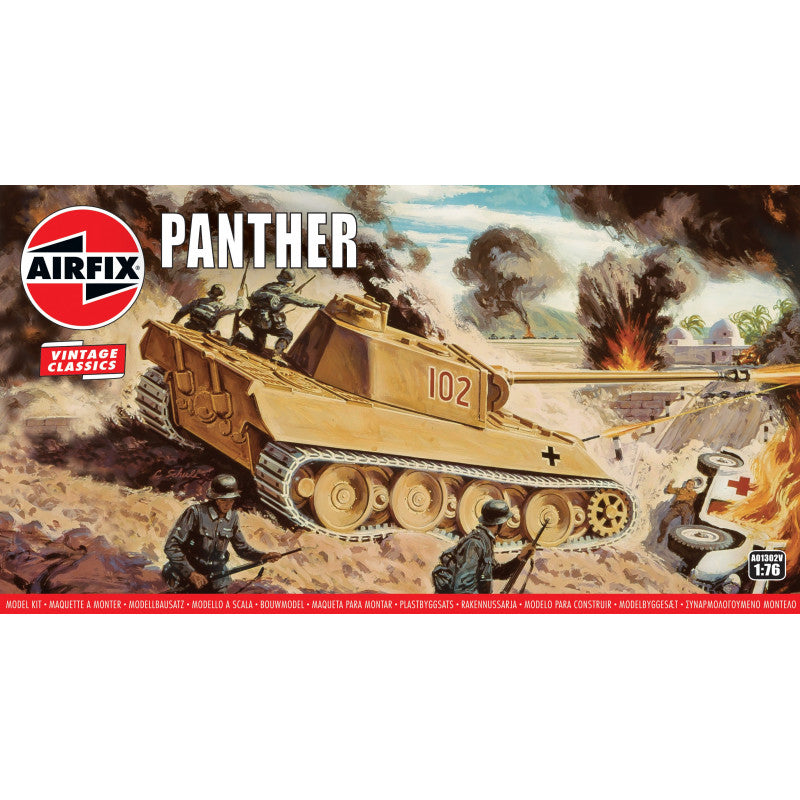 Airfix German Panther Tank 1:76 Scale Kit